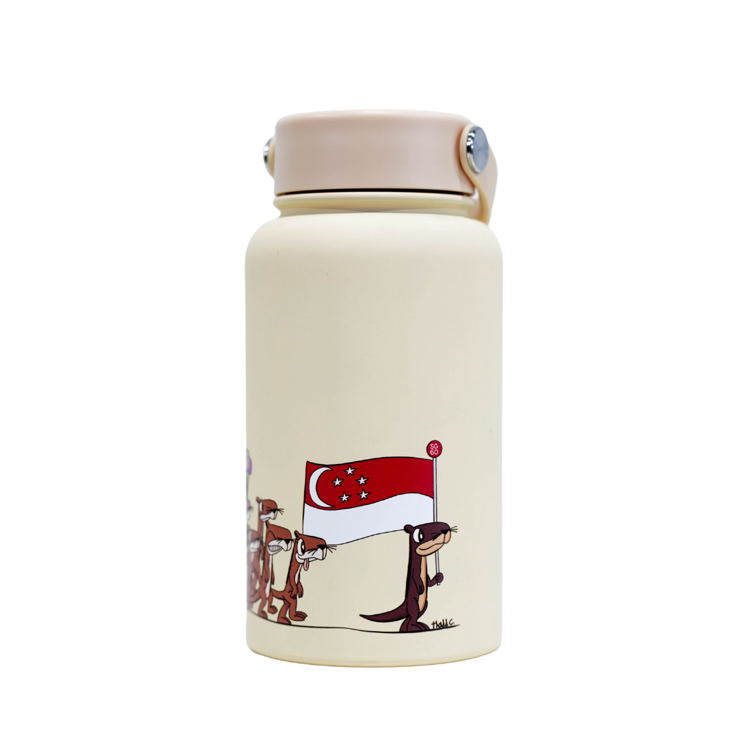 Tumbler Design 1: The Marching Otters
