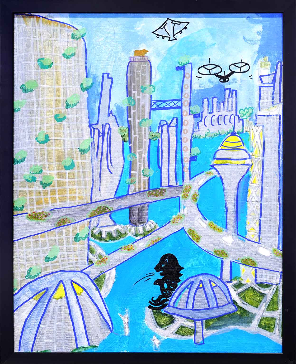 Futuristic Lion City