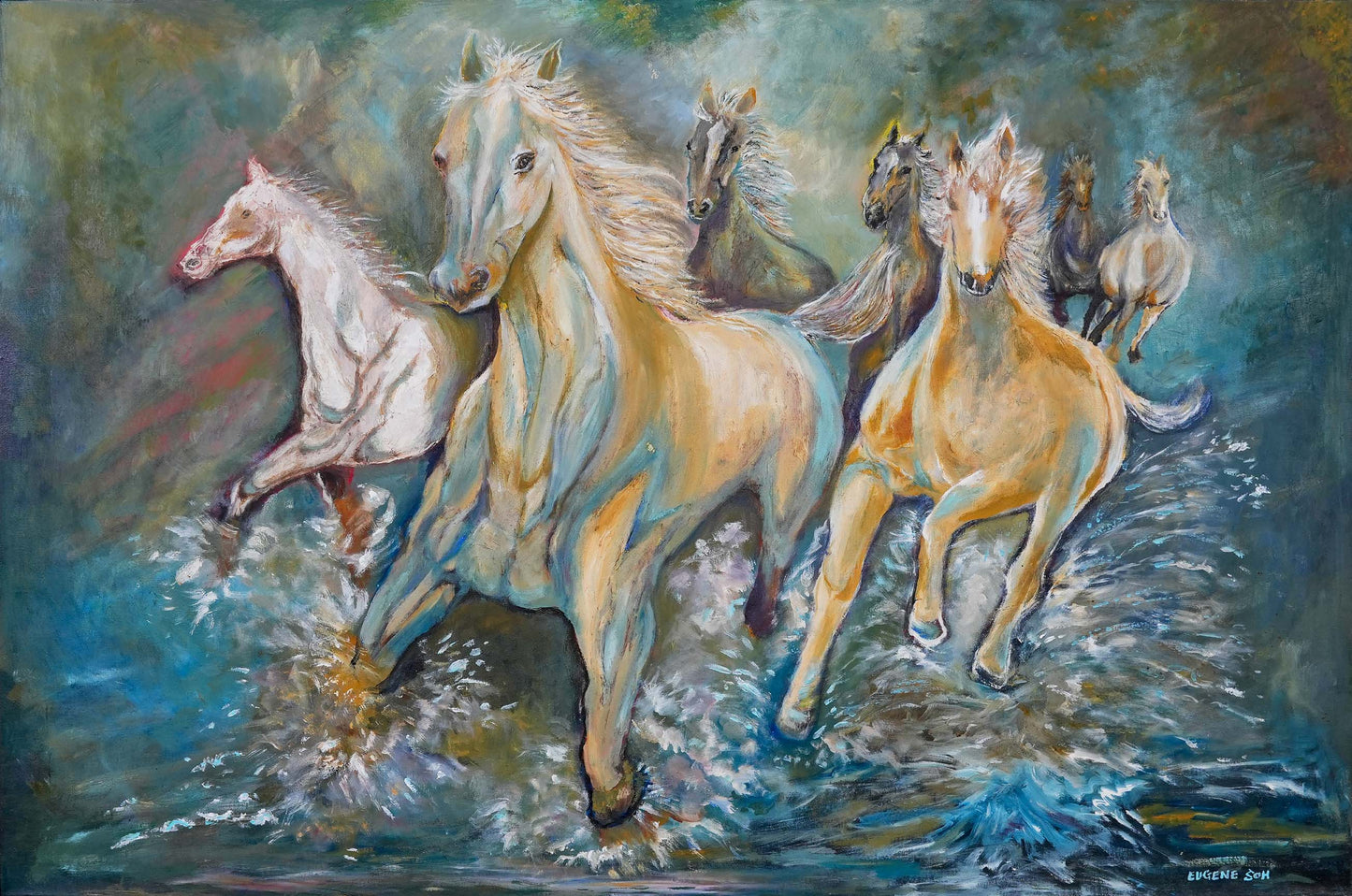 Seven Beauties Charging On by Eugene Soh Yew Lin
