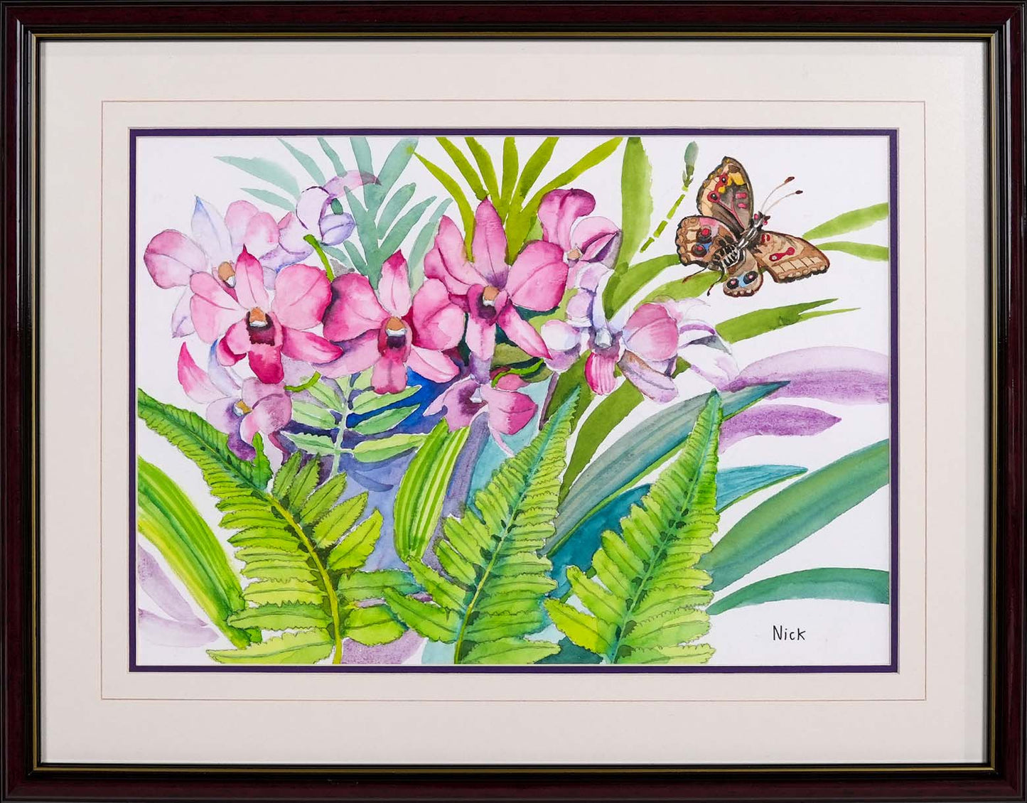 Elegant Dendrobiums by Nicole Koo