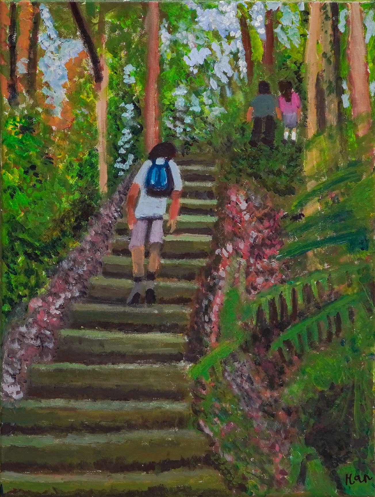 Hike in Bukit Timah Hill by Han Meizhen, Sabrina