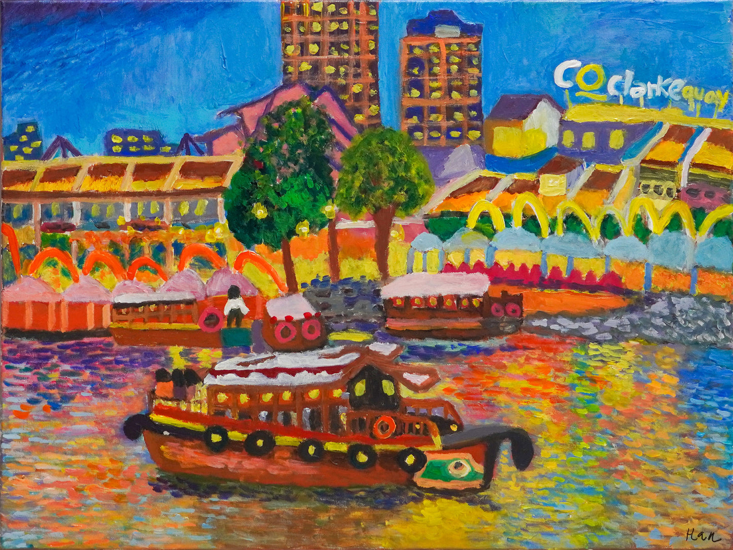 Singapore Clarke Quay by Han Meizhen, Sabrina
