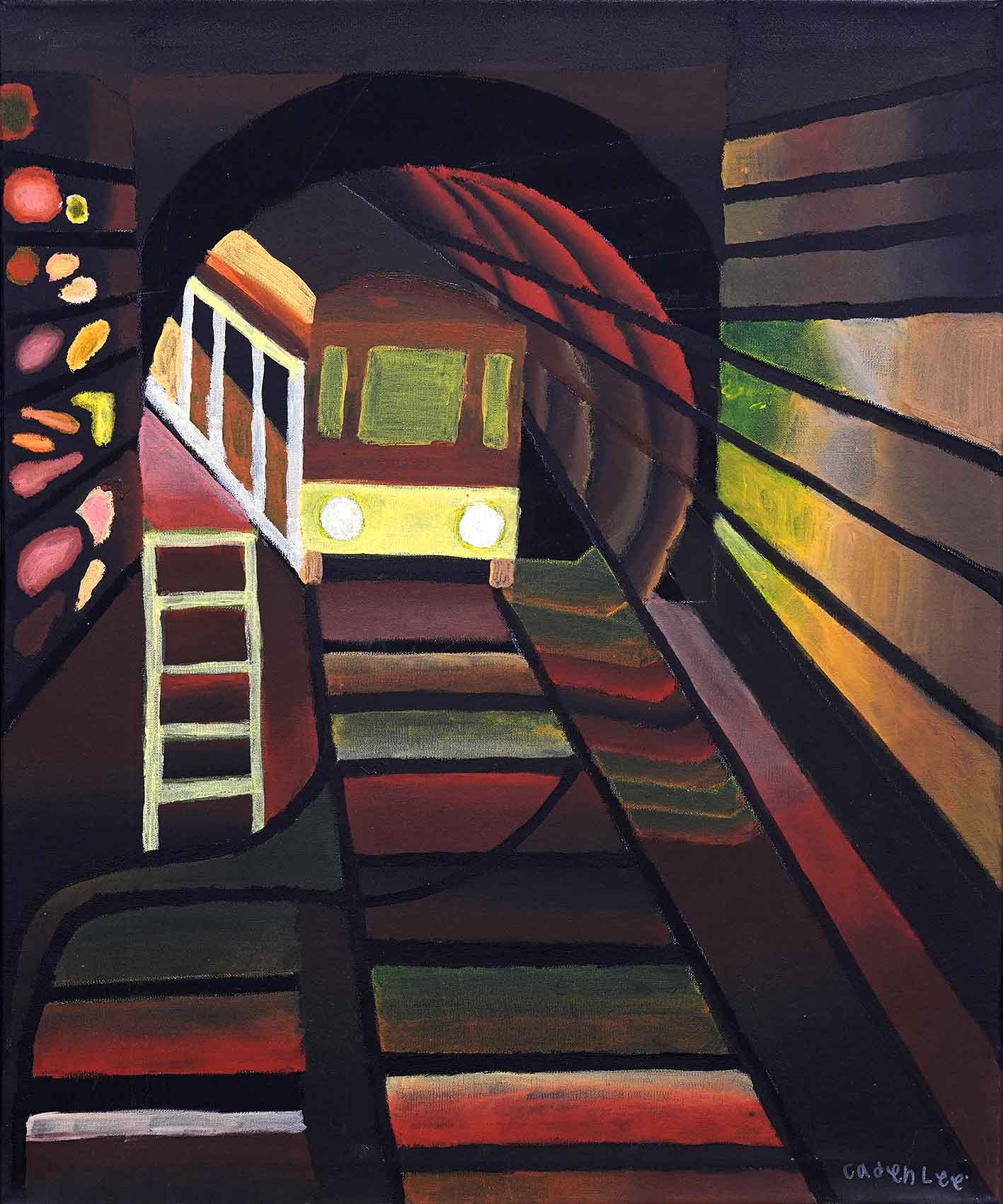 Chasing Light Underground Downtown Line Tunnel