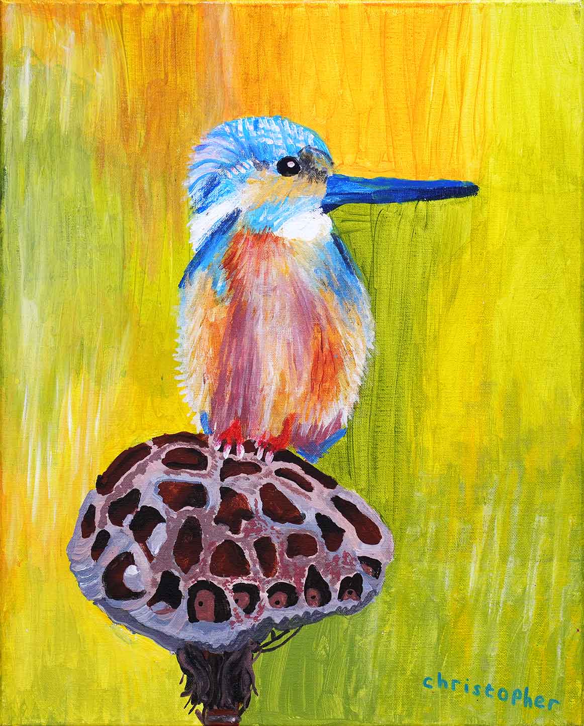 Blue Kingfisher at Satay Bay