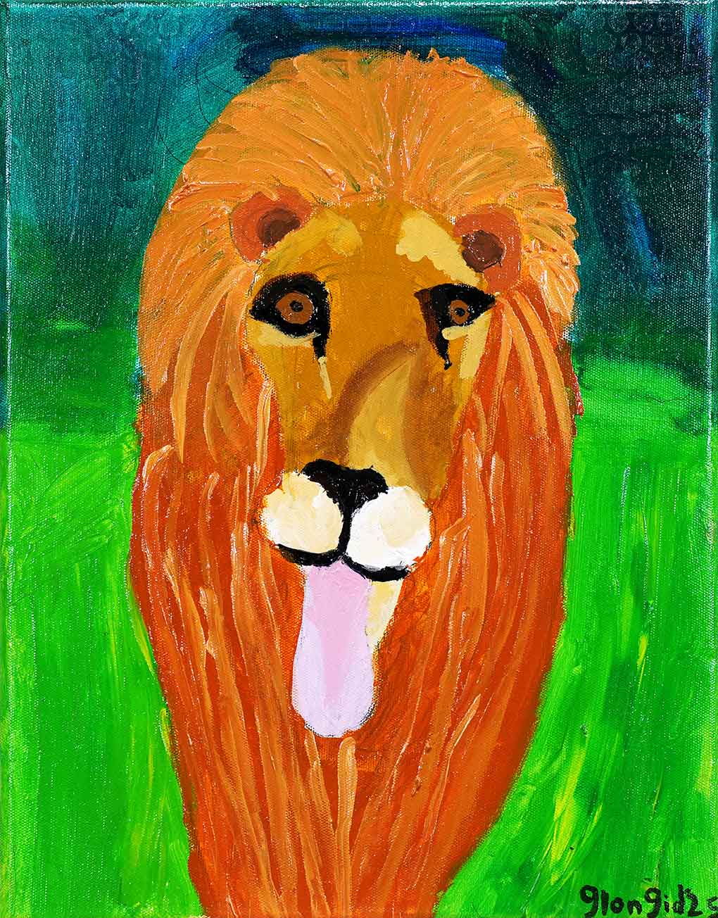 The Lion Who Didn't Pose Properly