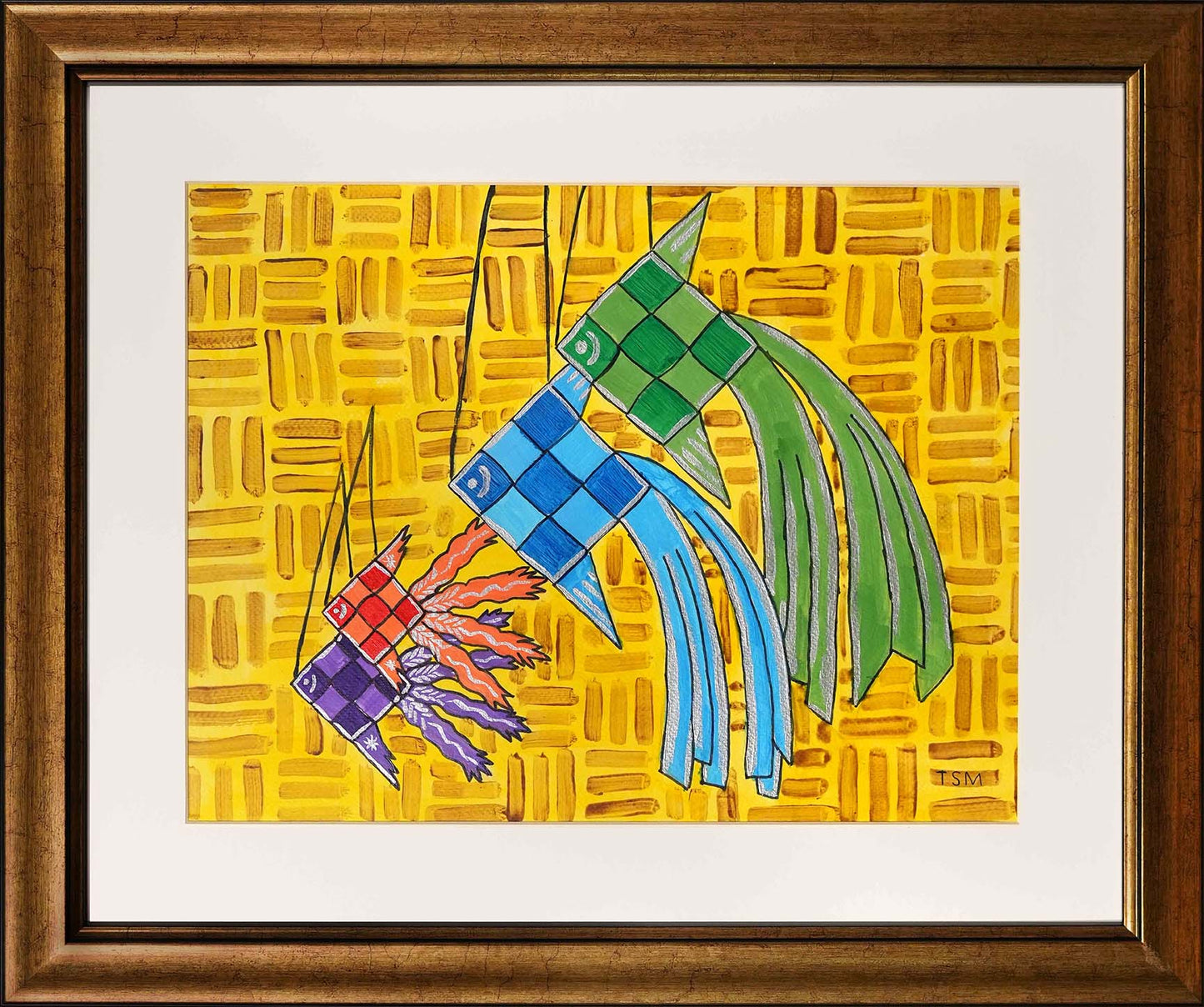 Palm Leaf Fish by Thant Sin Moe