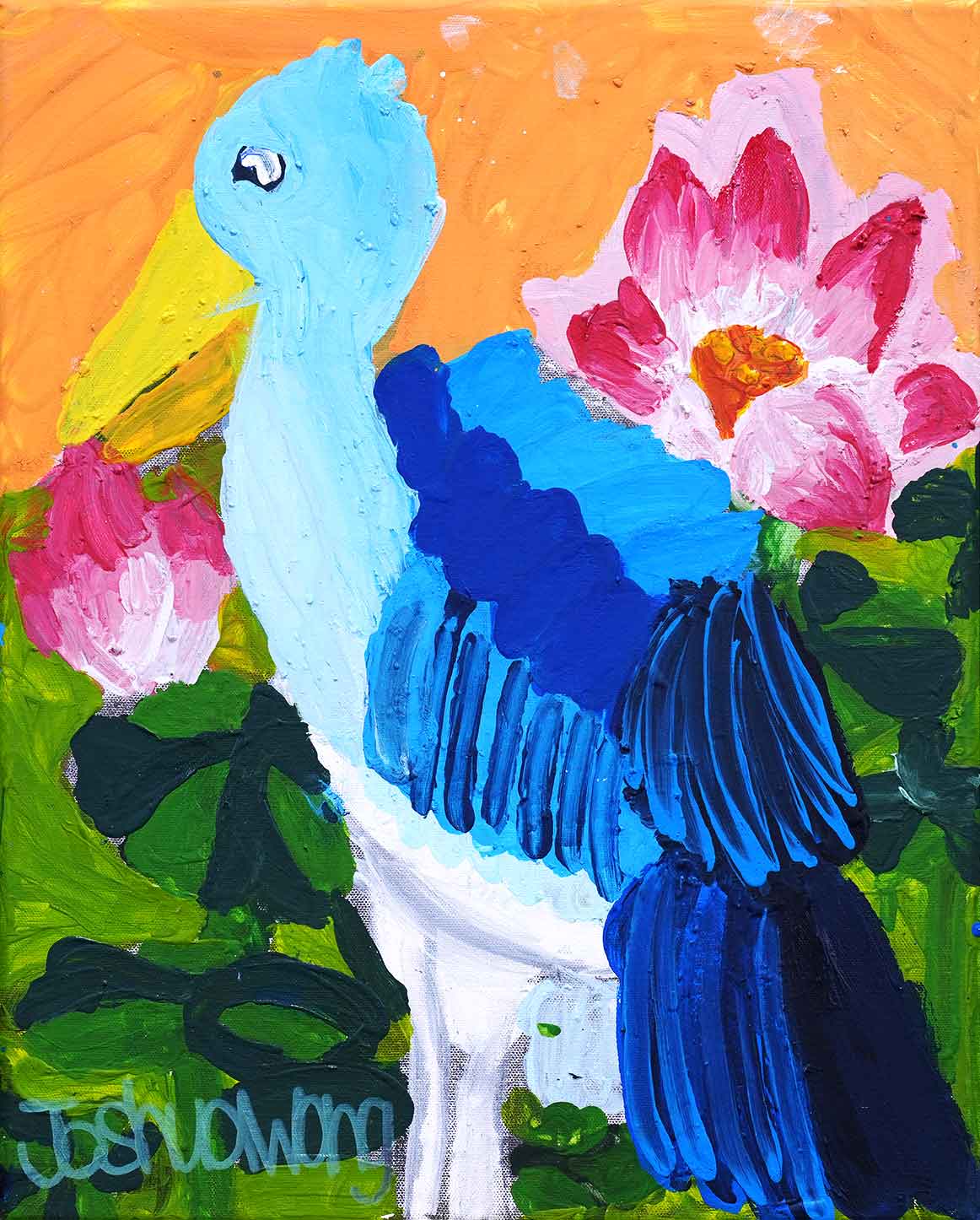 The Shoebill’s Blue Majesty