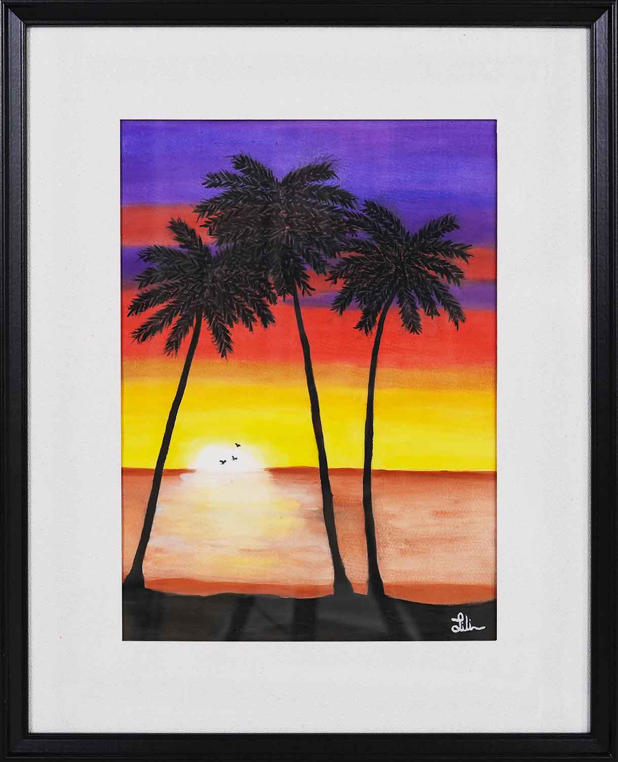 The Beautiful Sunset by Christina Lau Lay Lian