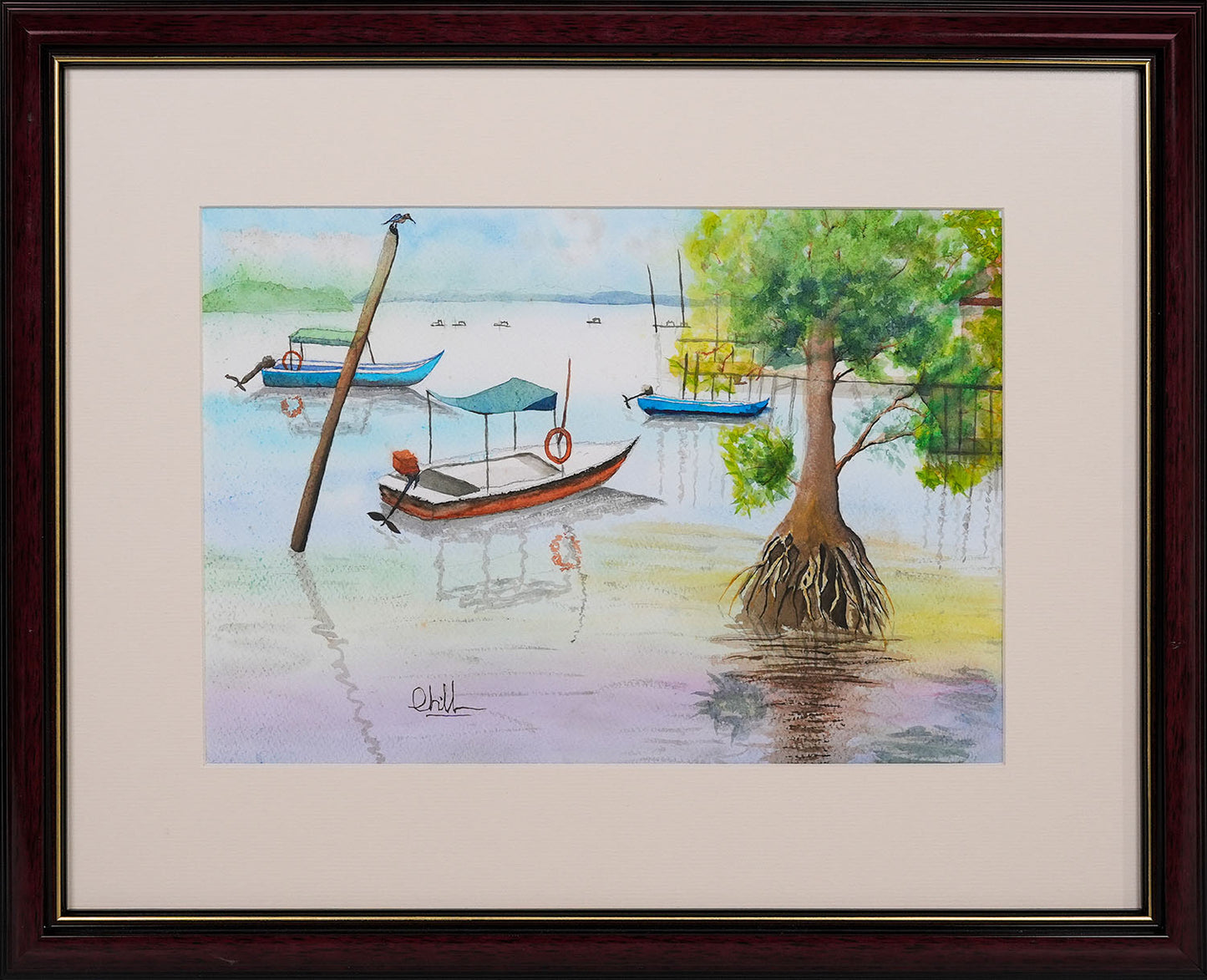 Seaside View - Boat Quay Parking by William Chia Yong Liang
