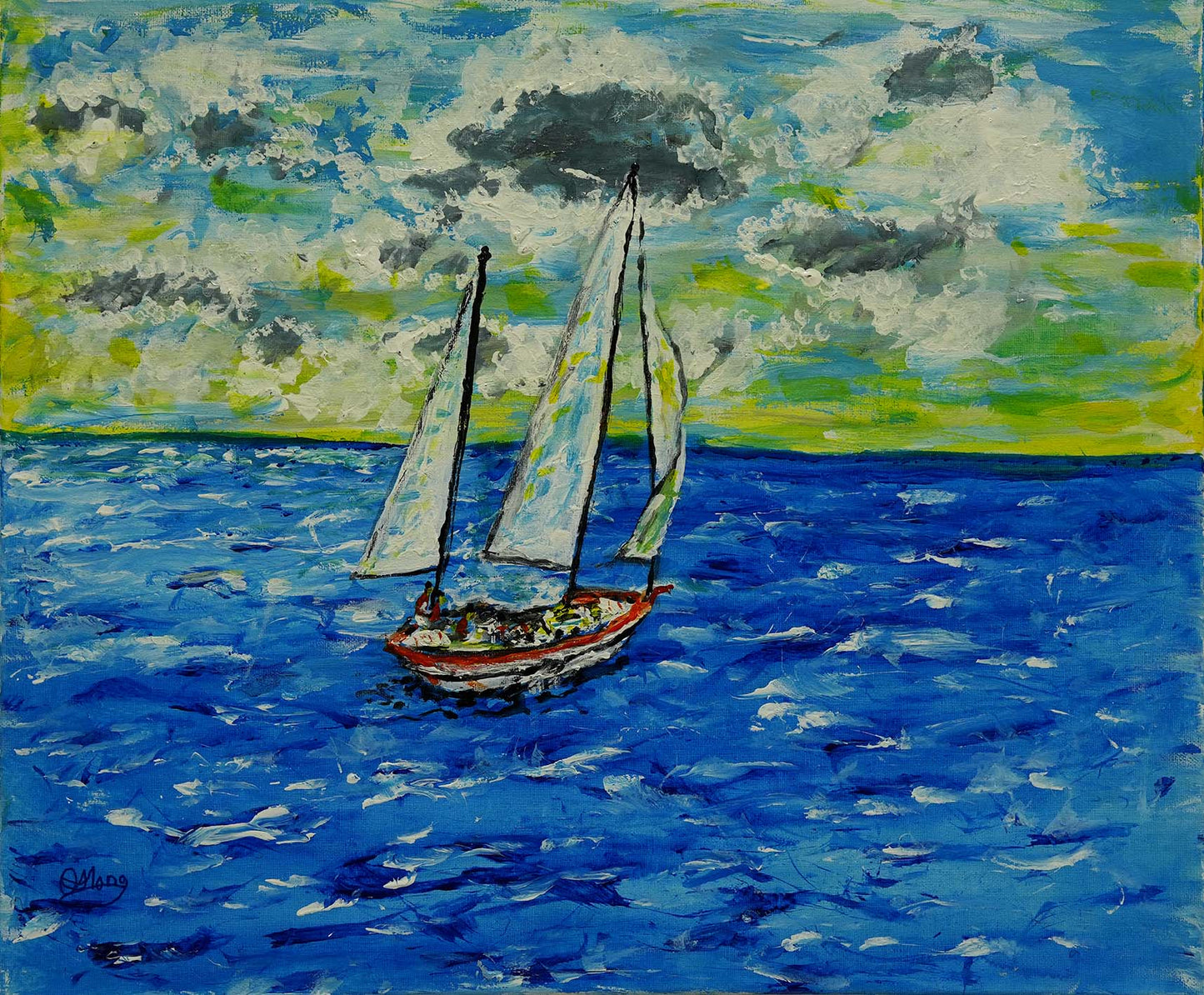 Wonders of Sailing by Ong Chee Hwee