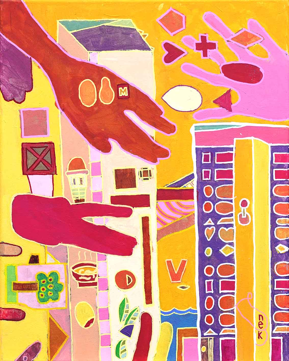 Artist's Hands- The Heartlands