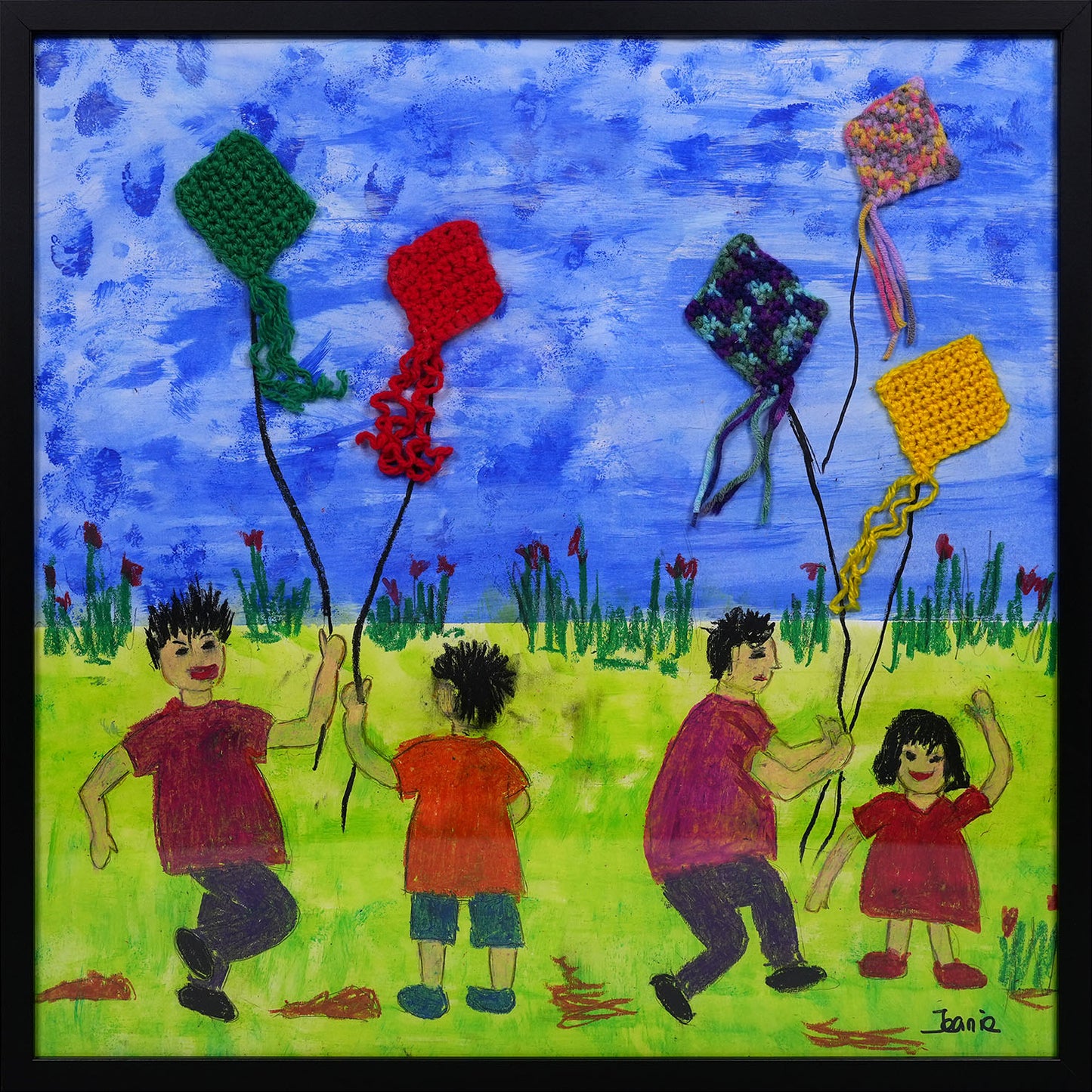 Flying Kites by Tan Beng Ping Jeanie