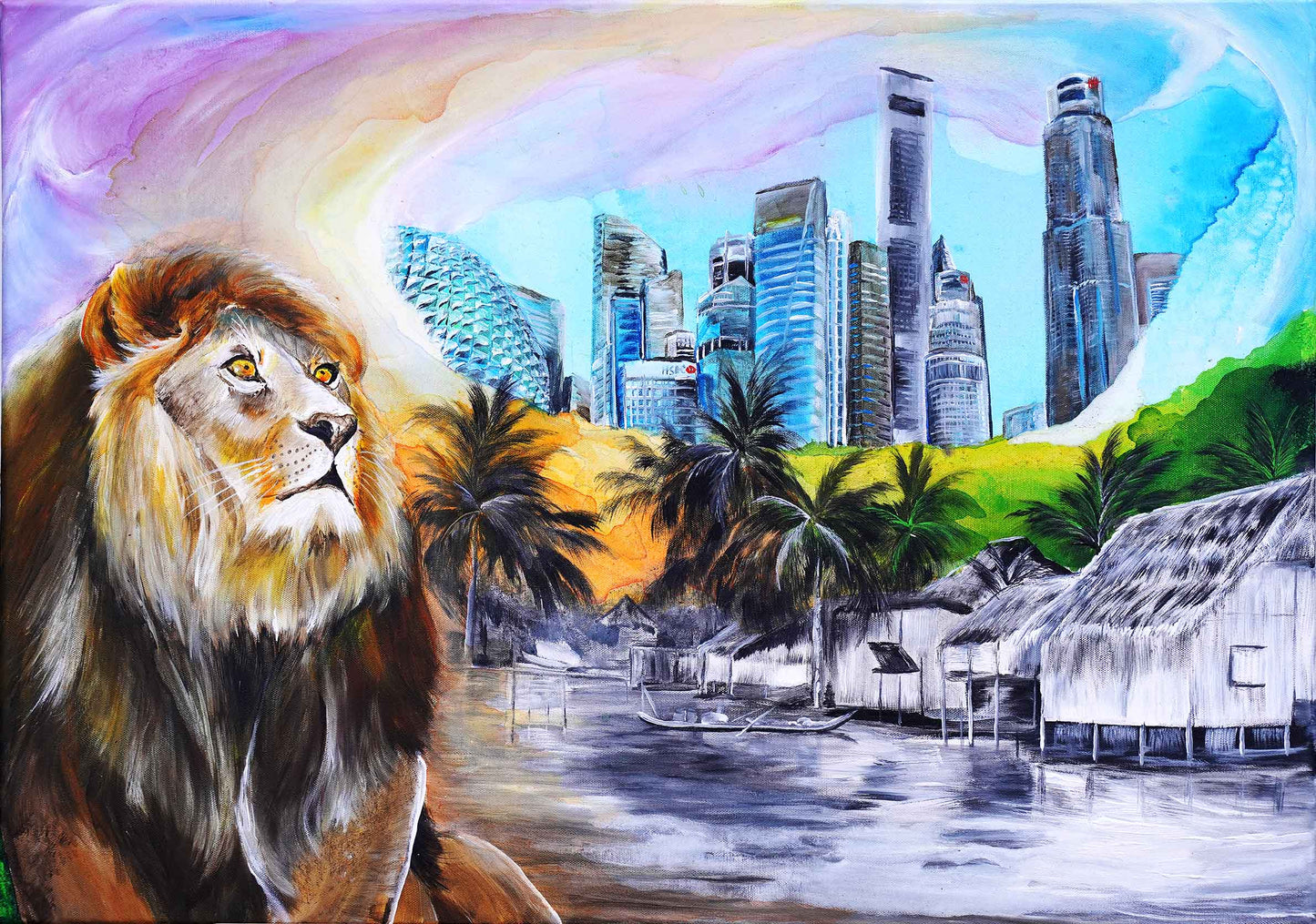 From Sepia Shores to Golden Horizons: The Lion City's Ascendancy