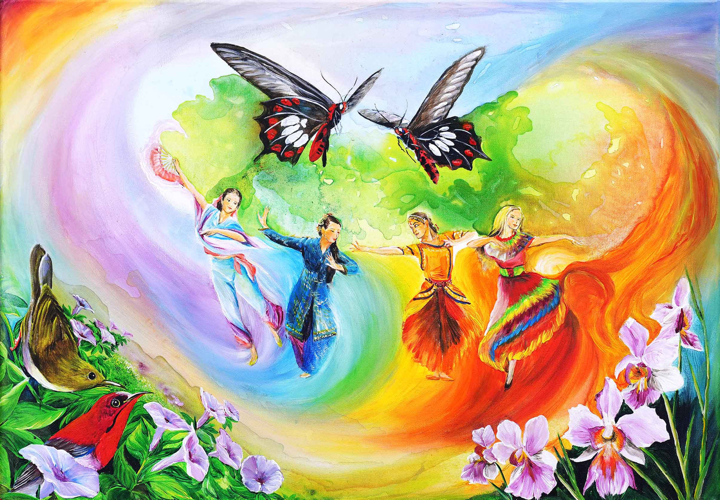Harmony in Bloom: A Dance of Cultures in Singapore's Garden