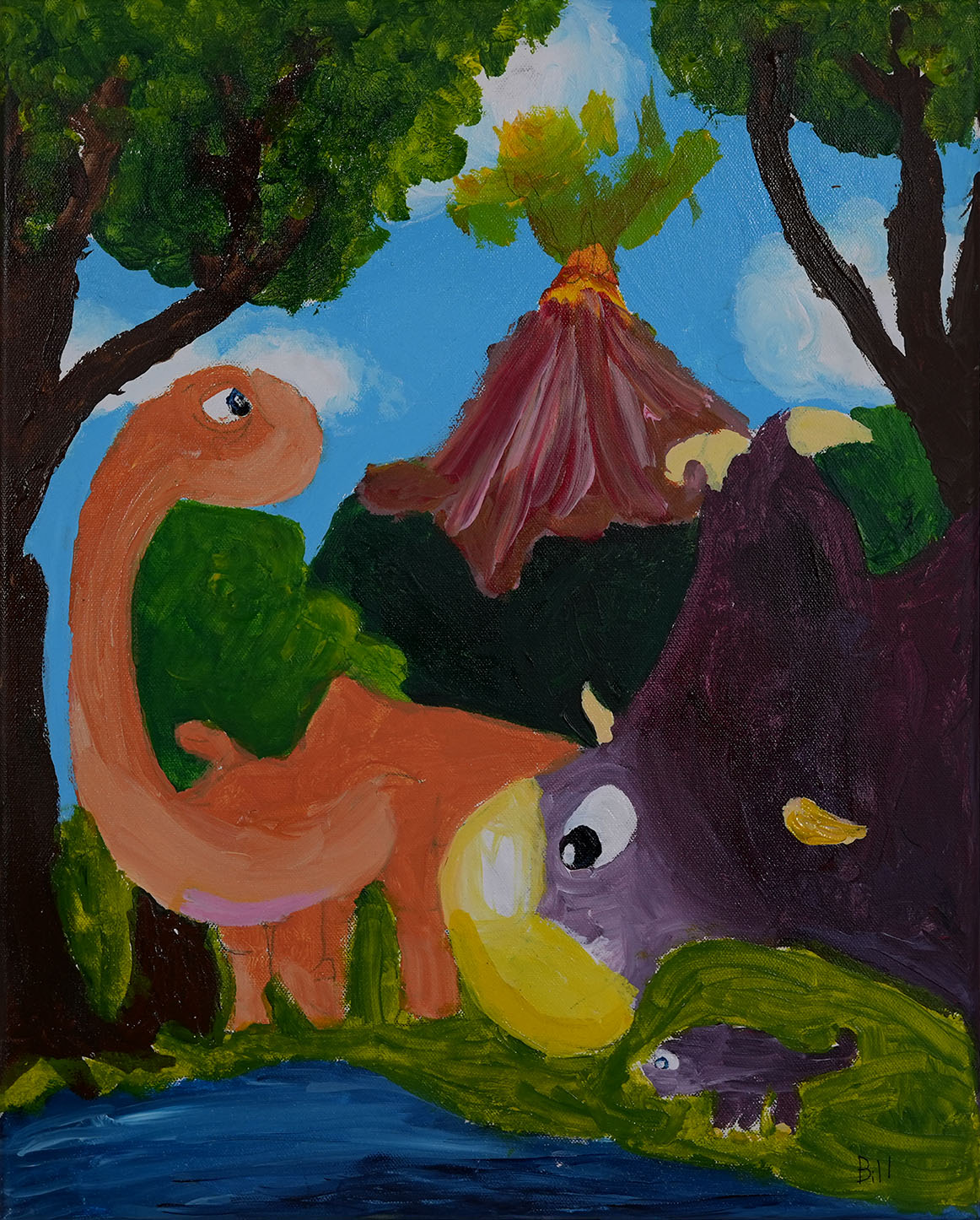 Prehistoric Playtime by Aphinan Sisoulith