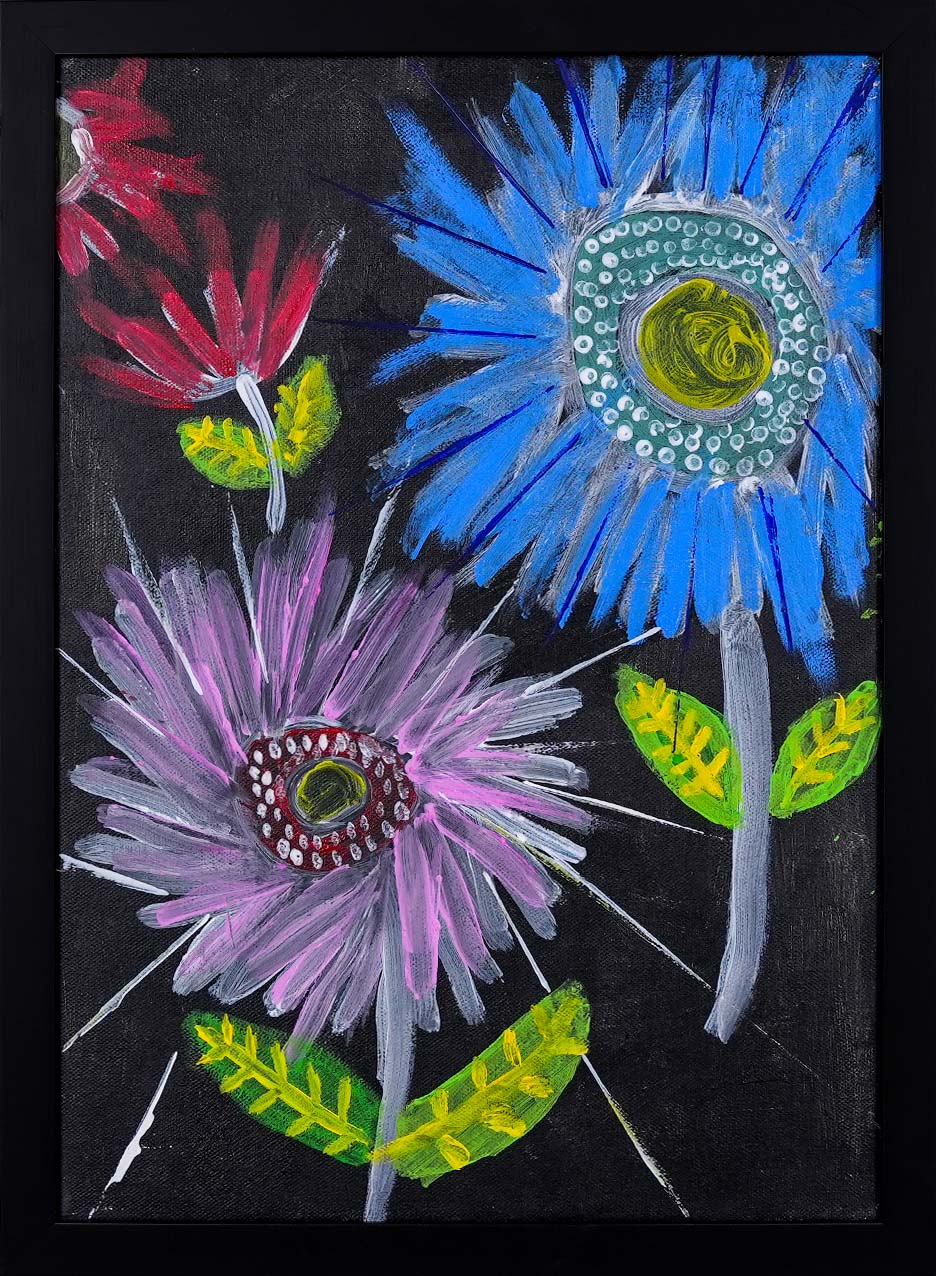 Vibrant Petal Expressions by Mohammed Aryl Rizqie Bin Mohammed Sham
