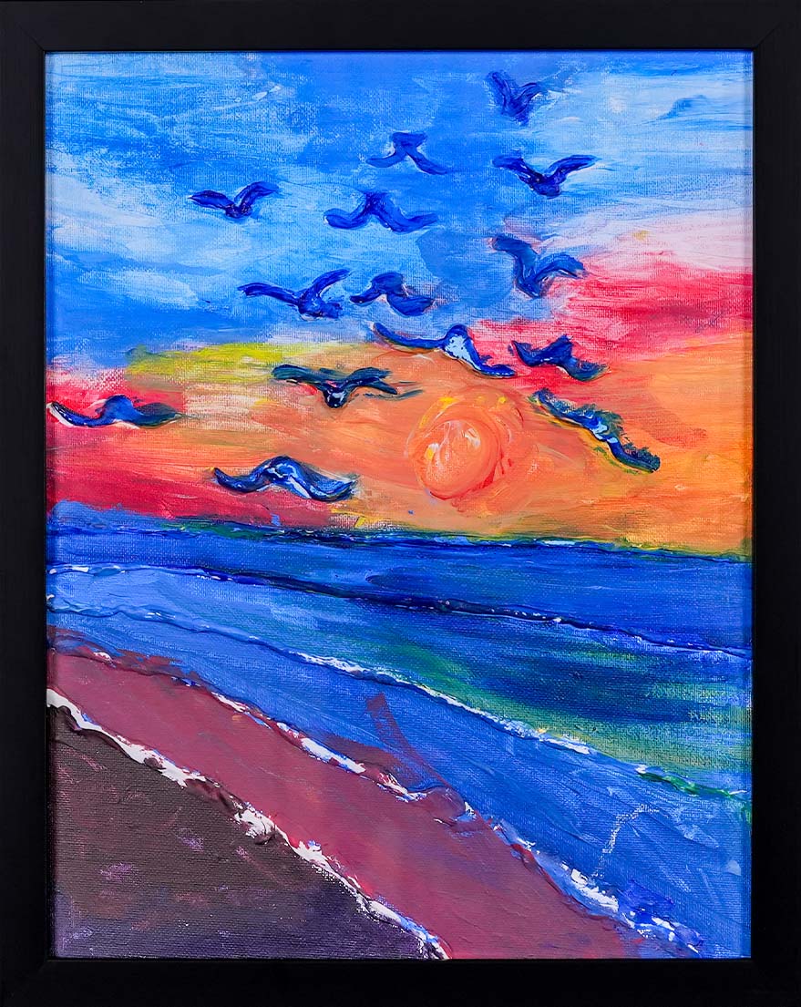 Sunset Escape by Nurhazdlin Binte Dres