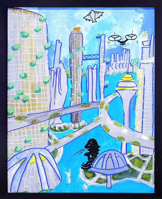 Futuristic Lion City