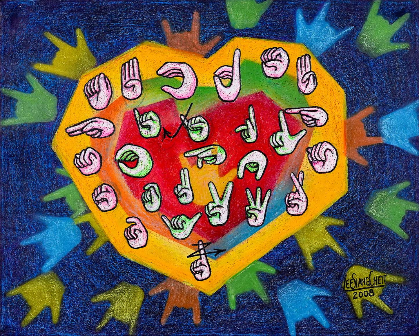 Signing With Love #2 by Joe Lee