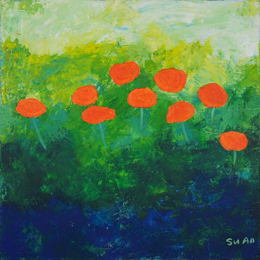 Rhapsody in Orange by Lau Su An