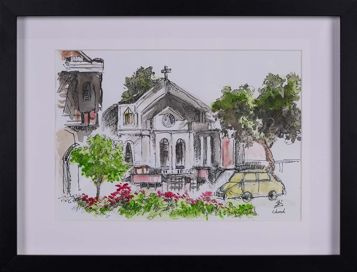 Church by Ng Siang Hoi