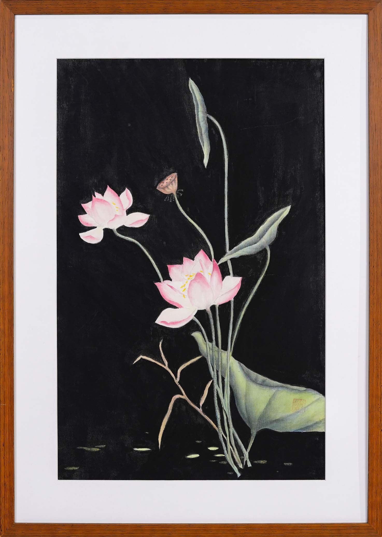 Pink Lotus by Teresa Tan