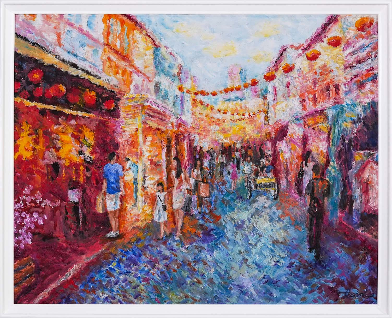 Colourful Streets of Singapore 1: Chinatown by Zhang Kaini
