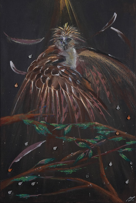 Philippine Eagle (Pithecophaga jefferyi) by Jimenez Marzel Grace Eguia