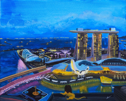 Lion in the City by Lim Zhong Han