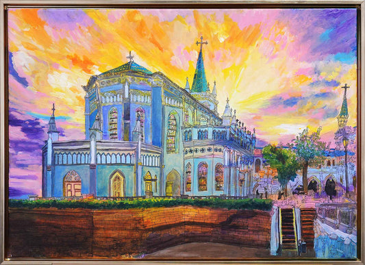 Sunset at CHIJMES