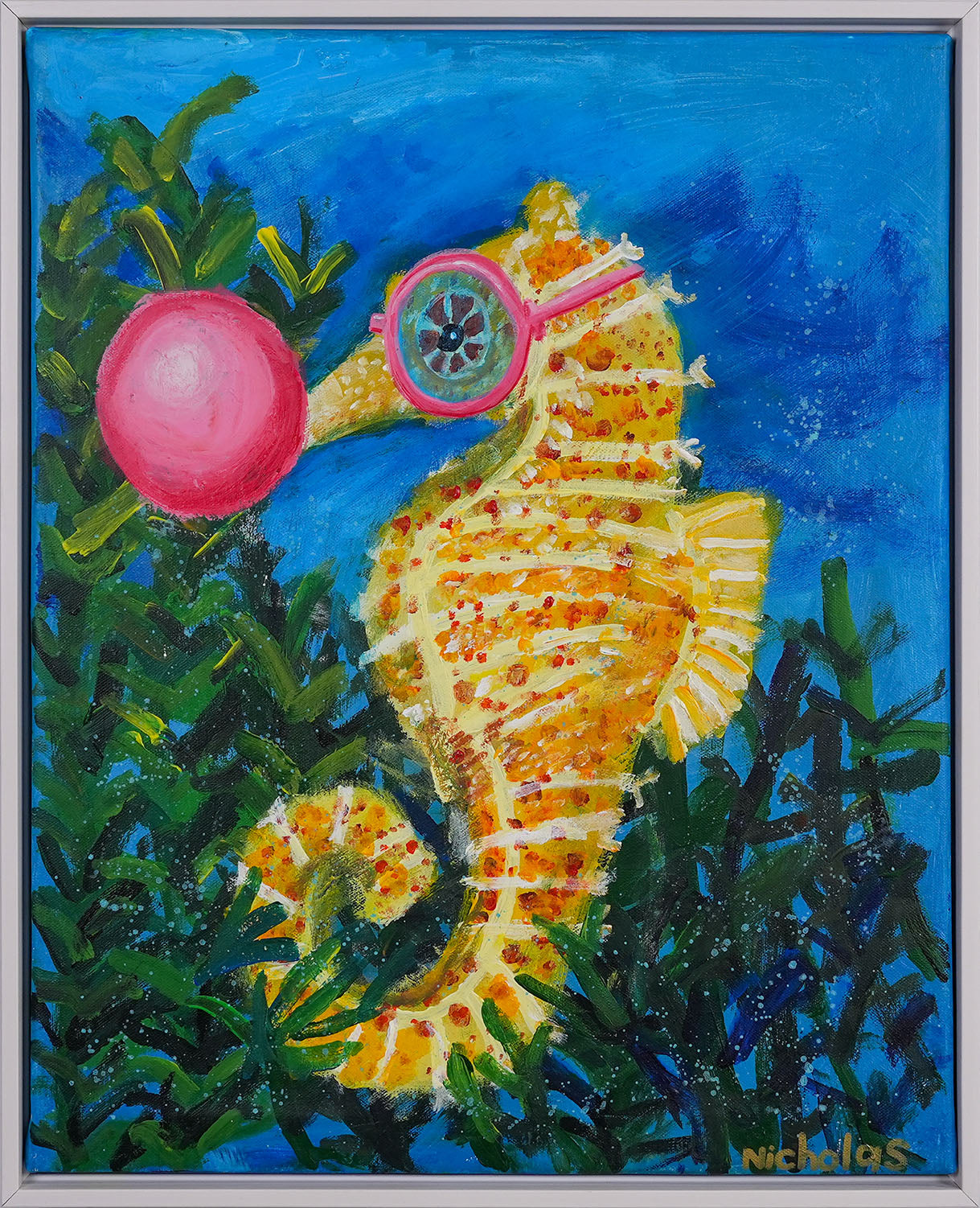 The Joyful Seahorse by Pang Shi Jie Nicholas