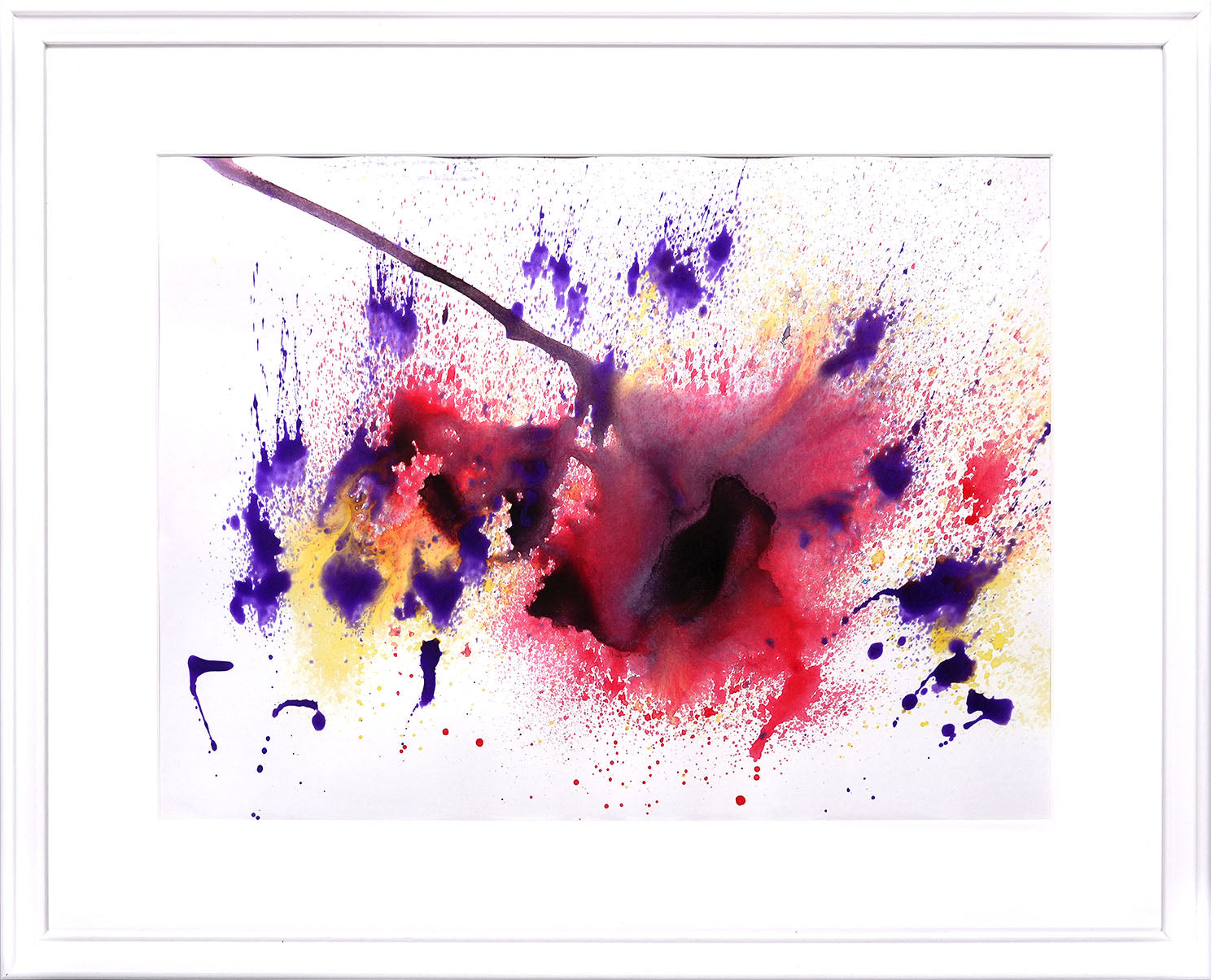 Colourful Purple Fireworks by Ilman Fahim Bin Muhammad Sufian