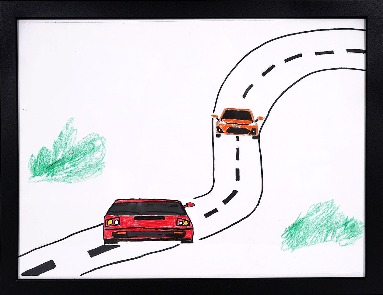 Playing Sports Cars with Friends by Tan Wei Hao