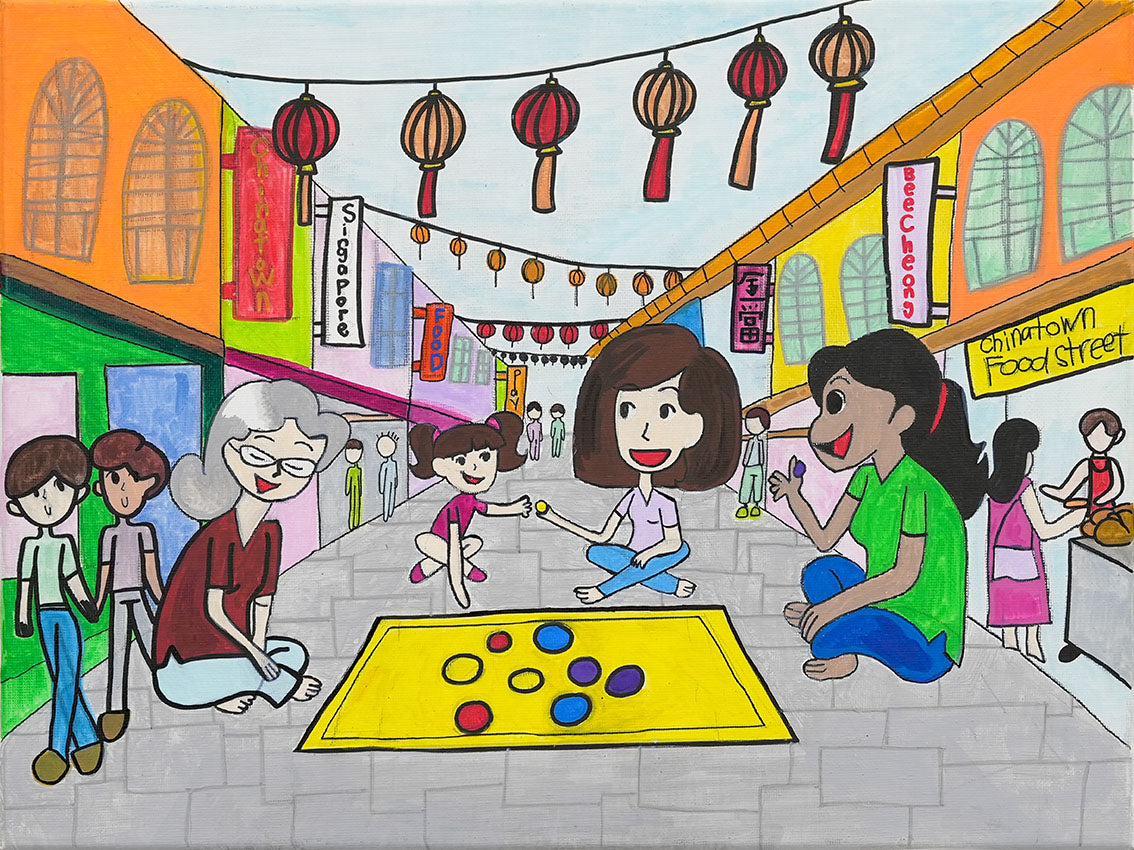Colours of Play and Community by Pang Mook Ning Gladys