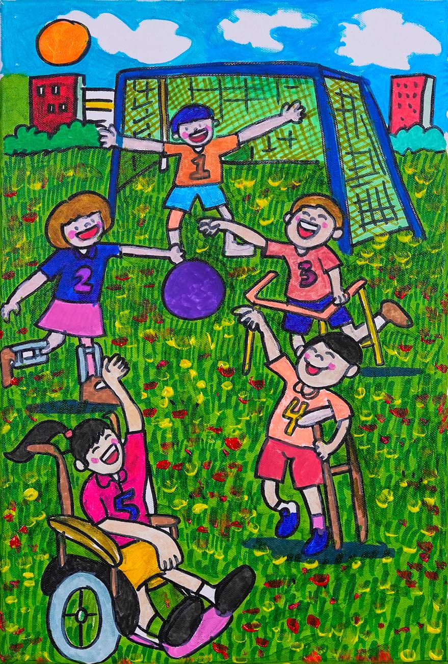 Play Without Barriers by Lim Jia Jun Henry