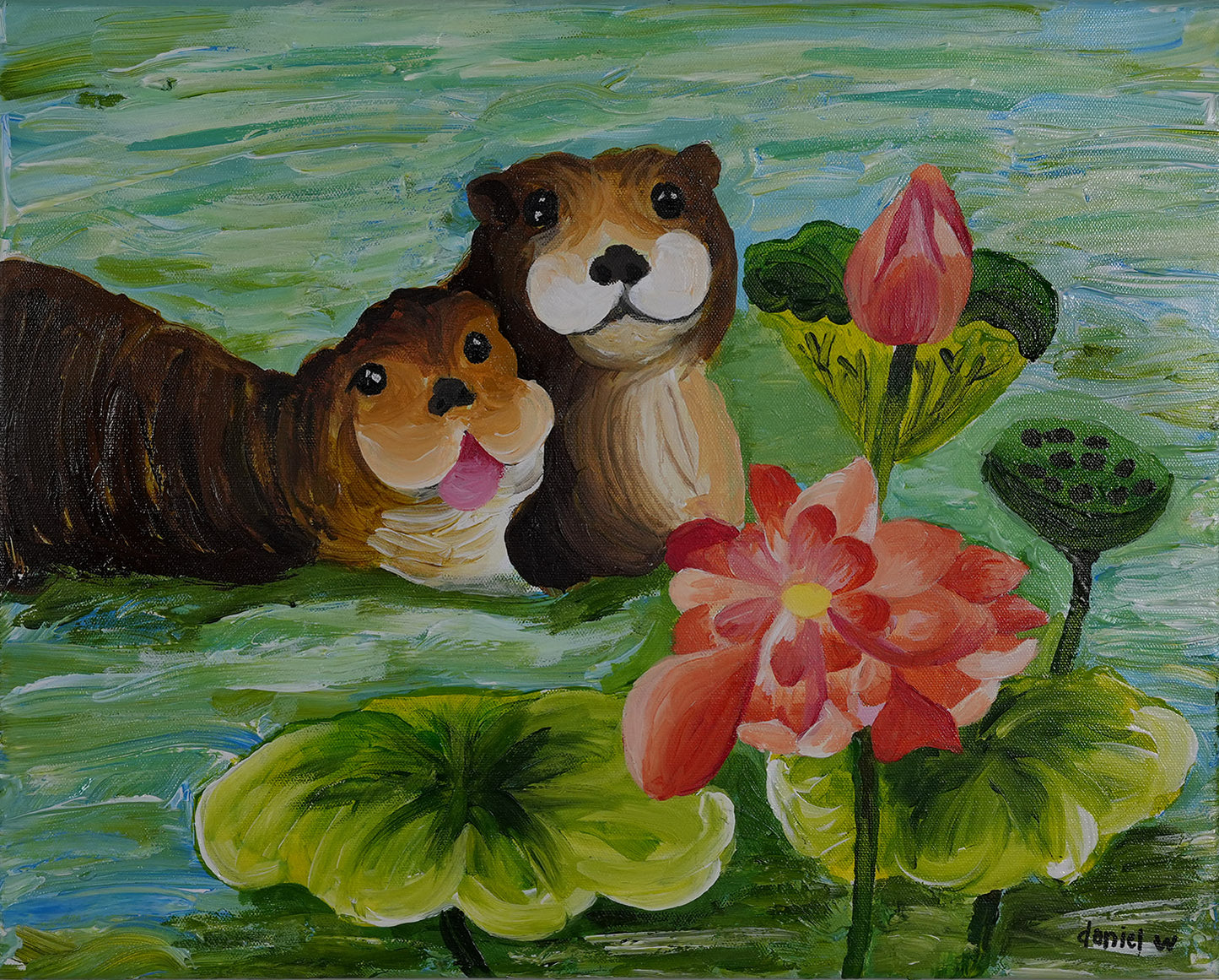 Blossoming friendship by C. Daniel Widjaja