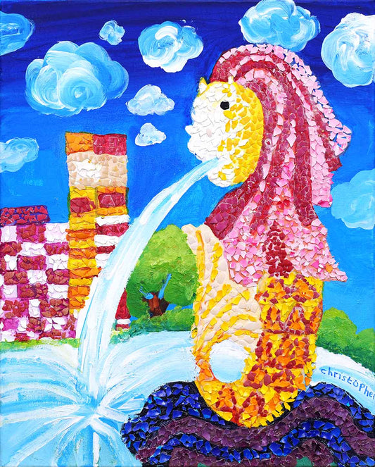 Mosaic Majestic Merlion