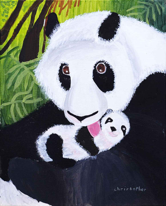 Panda's Hugs at River Safari