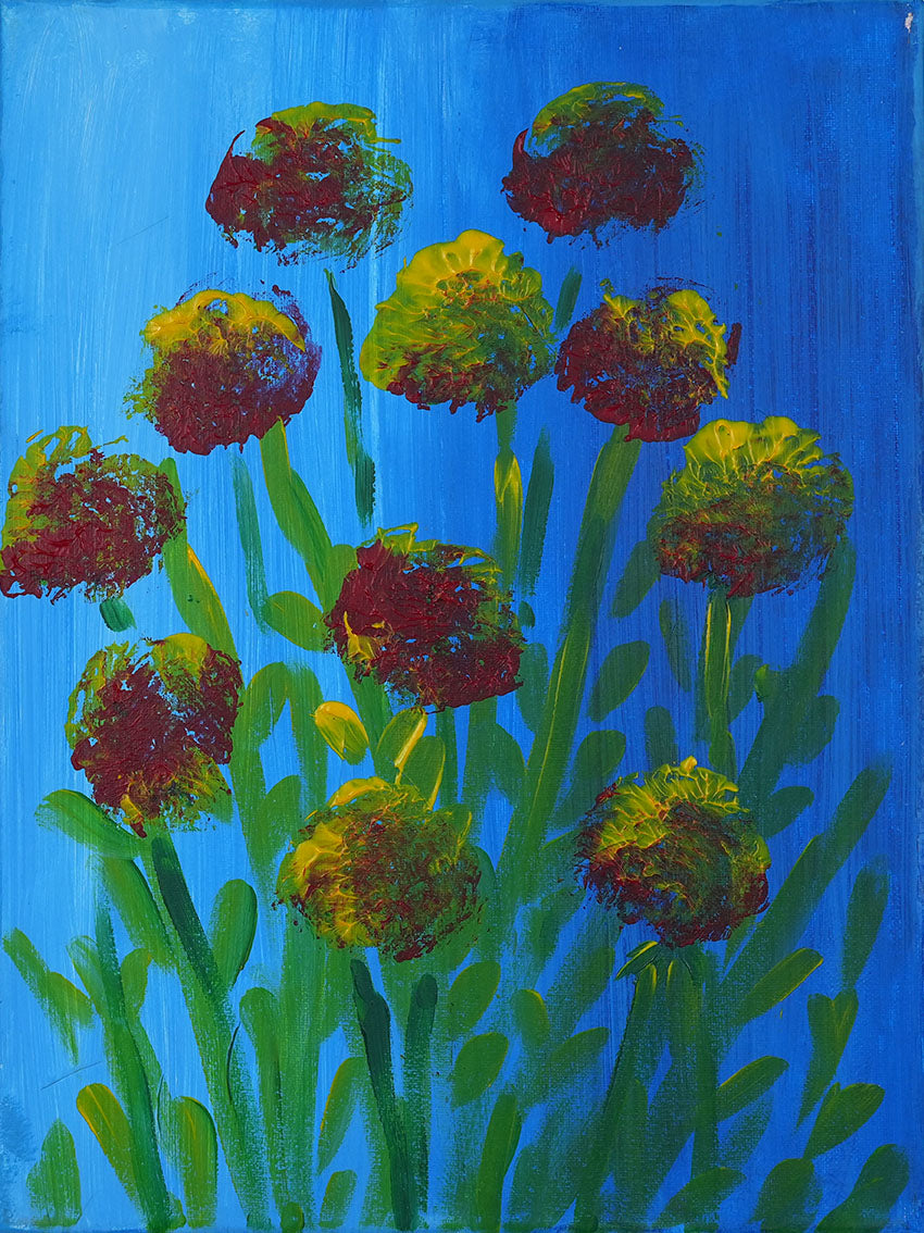 Petals Under Blue Skies by Adam Rezqi Bin Muhamad Reduan