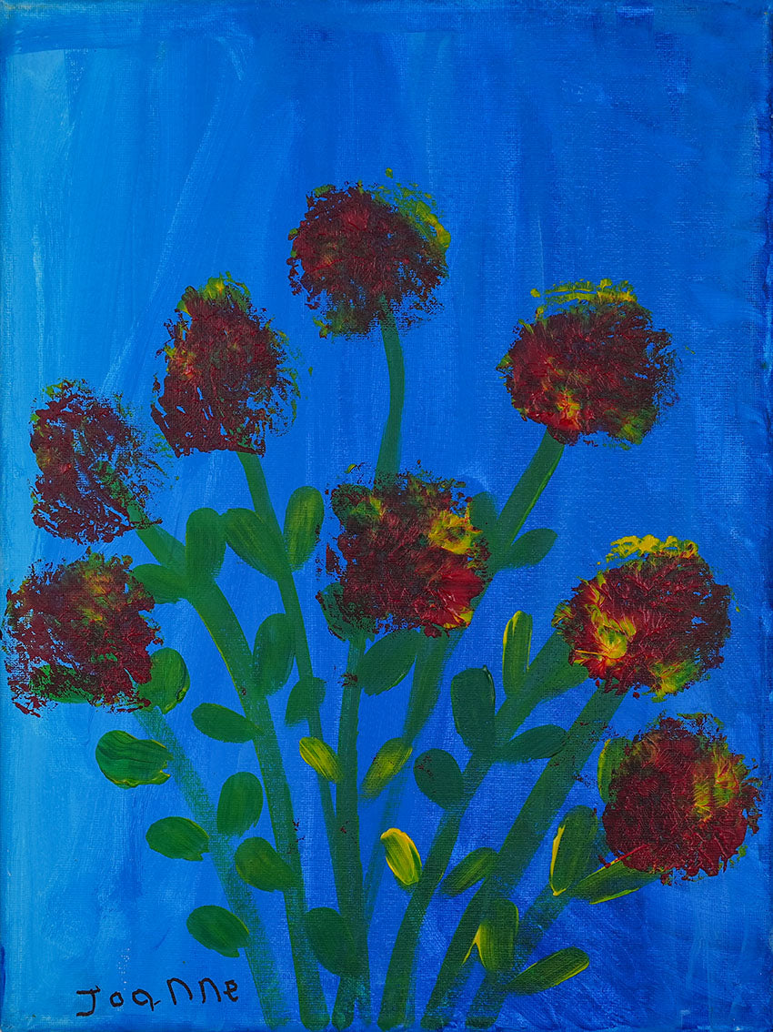 Blossoms in Blue Stillness by Joanne Ngoh Pei Sing