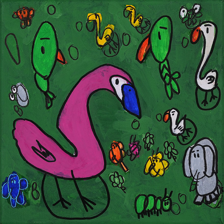 Colourful Zoo by Beneditta Evangeline Augustdwita Njo
