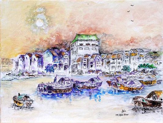 Silent Memories of The Singapore River