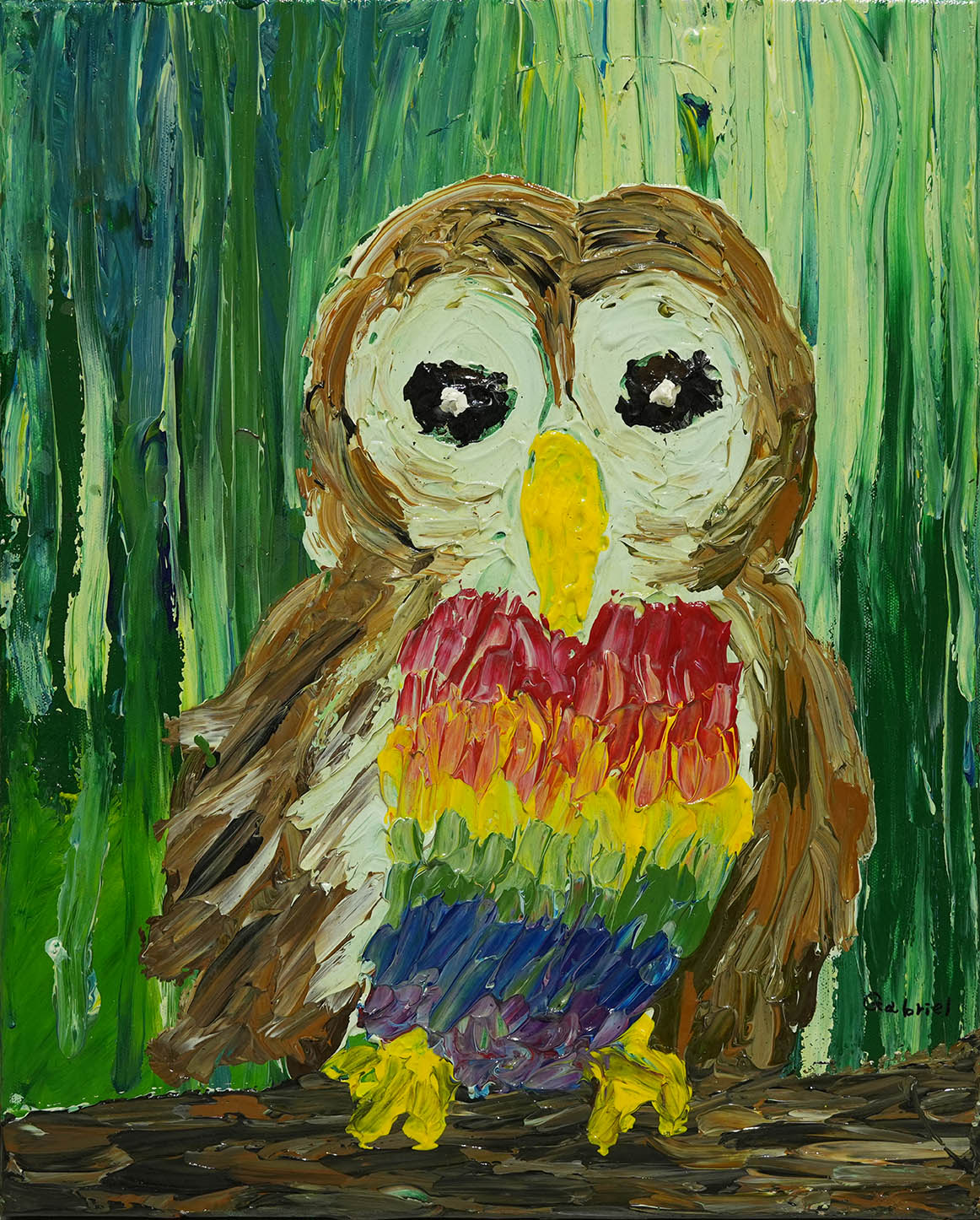 Owlways Curious by Gabriel Rhed Osea Longid
