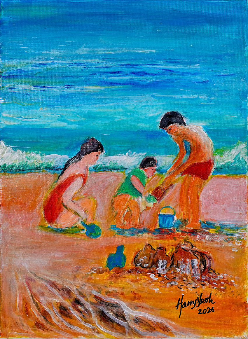 Beach Play by YEOH BOON KIAT HARRY