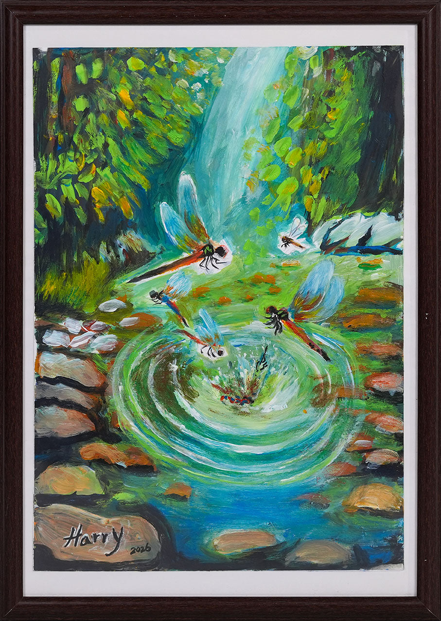 Dragonflies Dance by YEOH BOON KIAT HARRY