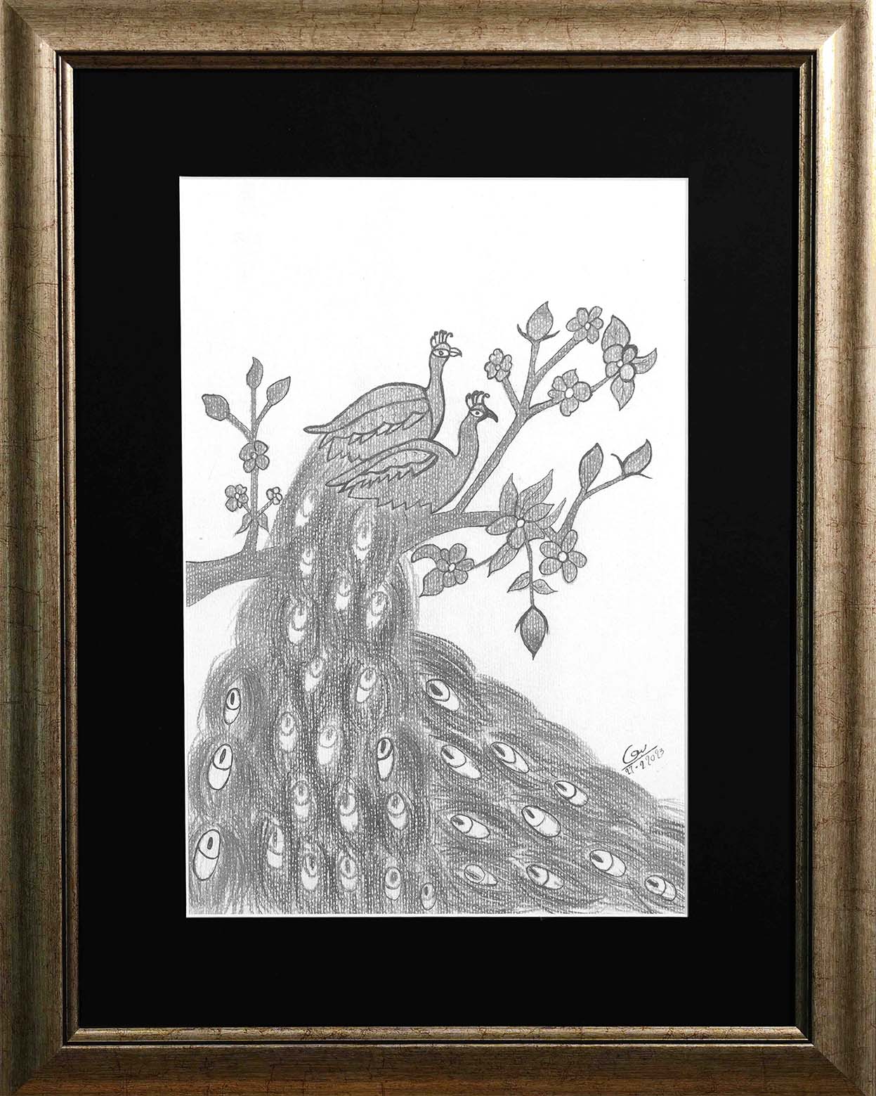 Peafowl Couples by Yea Kone