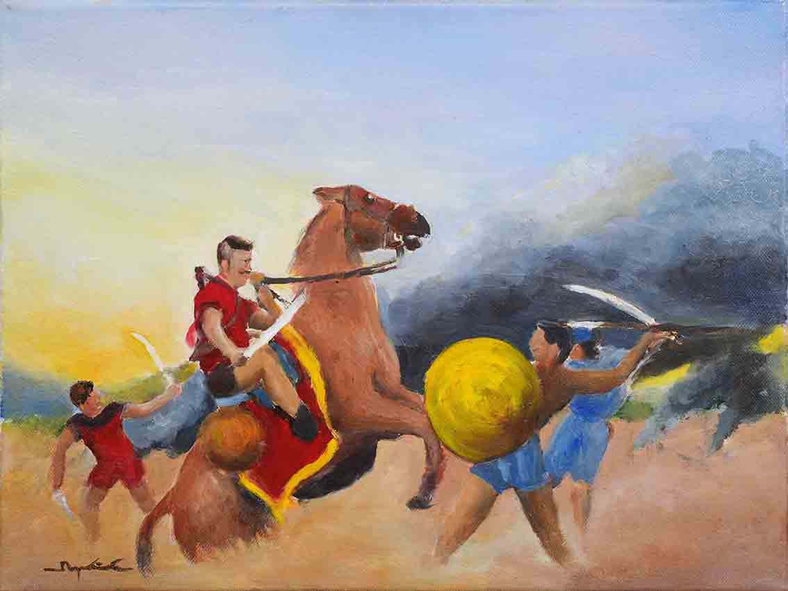 Battle for The Land by Mr. Krittin Wasanart