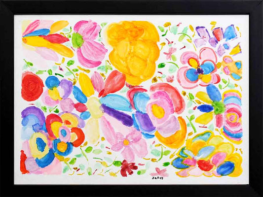 Watercolour Flower 3 by Janet Lee