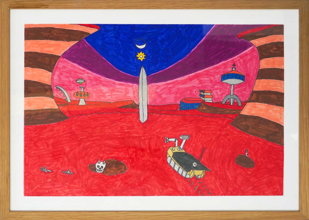 City on the moon (2018) by Daniel Esteve