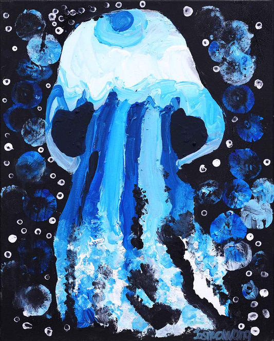 Jellyfish in The Blue Abyss II